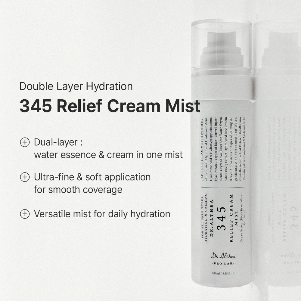 Dr Althea 345 Relief Cream & Mist Duo Cosmia