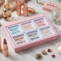 Mengluoya Reusable Press-On Nails Set Mengluoya