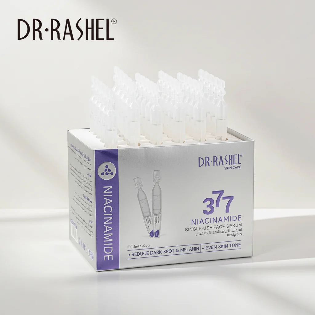 Dr. Rashel 377 Niacinamide Single-Use Face Serum (30 × 1.2ml Ampoules) DR.Rashel