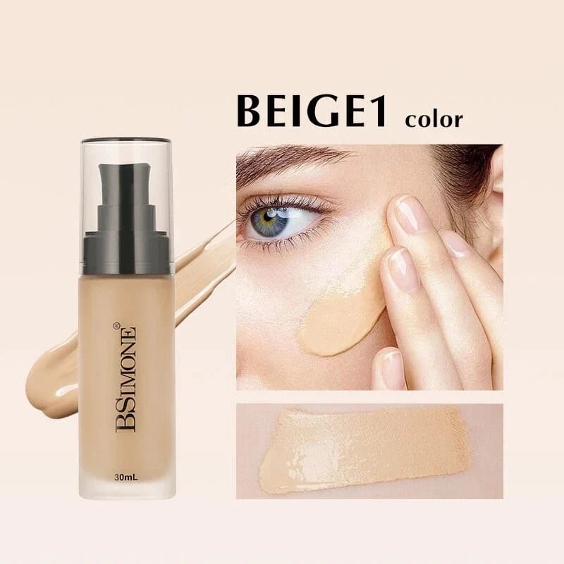 BSimone Long-Lasting High Coverage Foundation-30ml BSimone