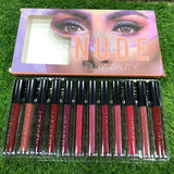 Huxia Beauty Nude Liquid Lipstick -12 Pcs