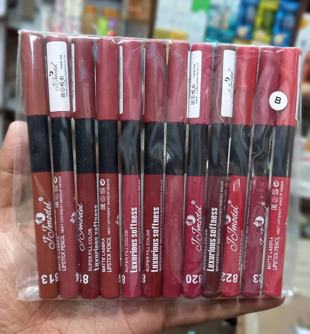 12 Pcs JJ Model Matte Jumbo Pencil JJ MODEL