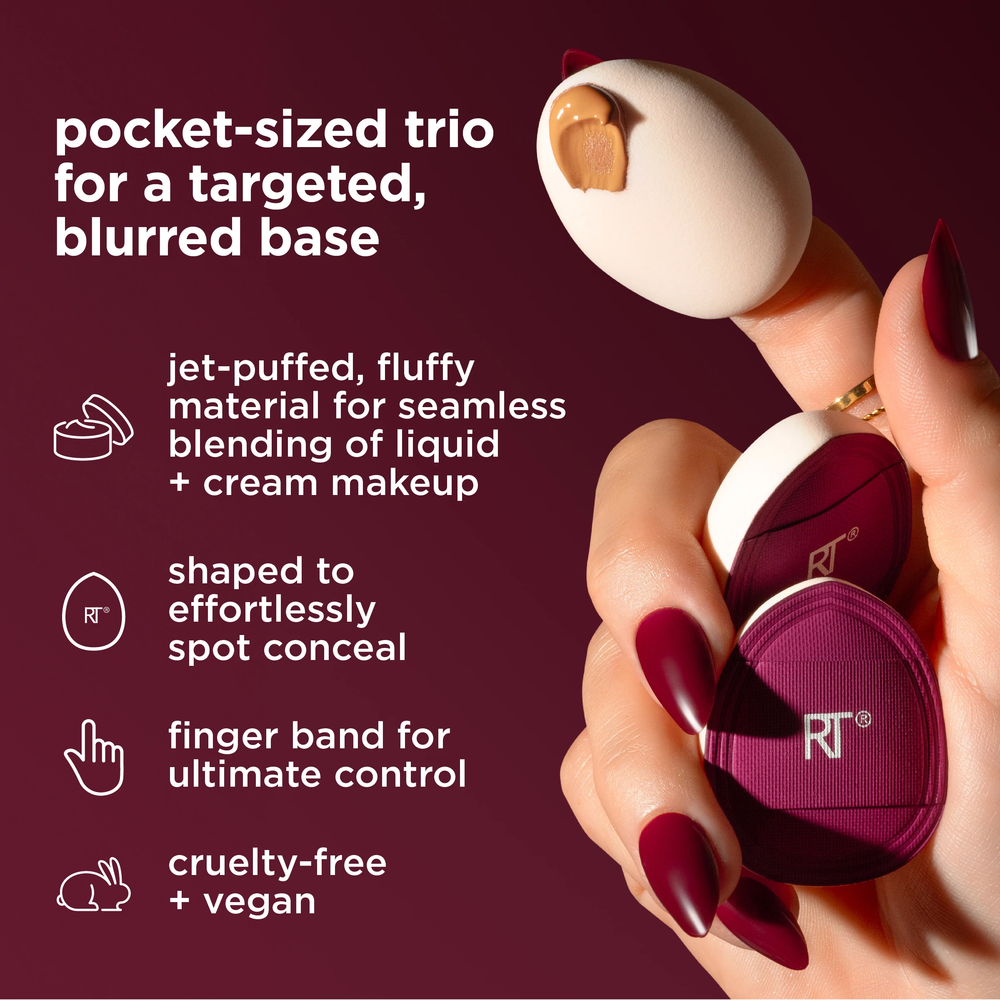 Limited Edition Cherry On Top Mini Marshmallow Puff Trio Cosmia