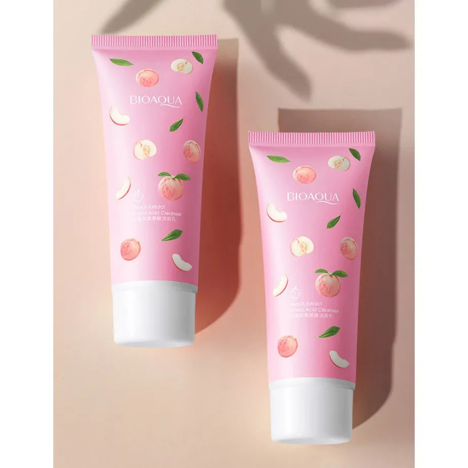 Bioaqua Peach Extract Body Wash Bath Sea Salt - 250gm Bioaqua