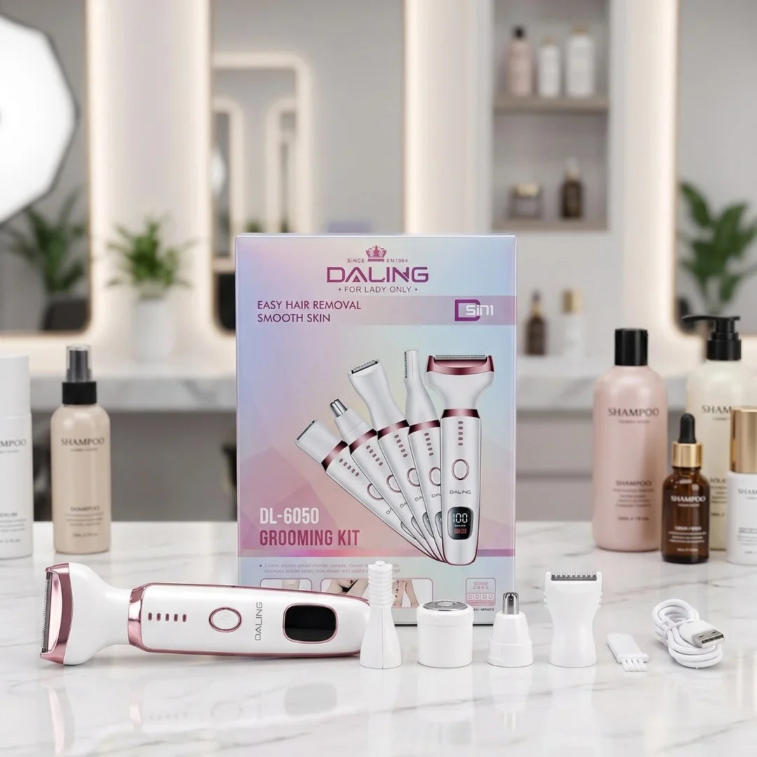 Daling 5 In 1 Women's Grooming Kit DL-6050 Daling