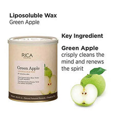 Rica – Green Apple Hair Removing Wax Rica