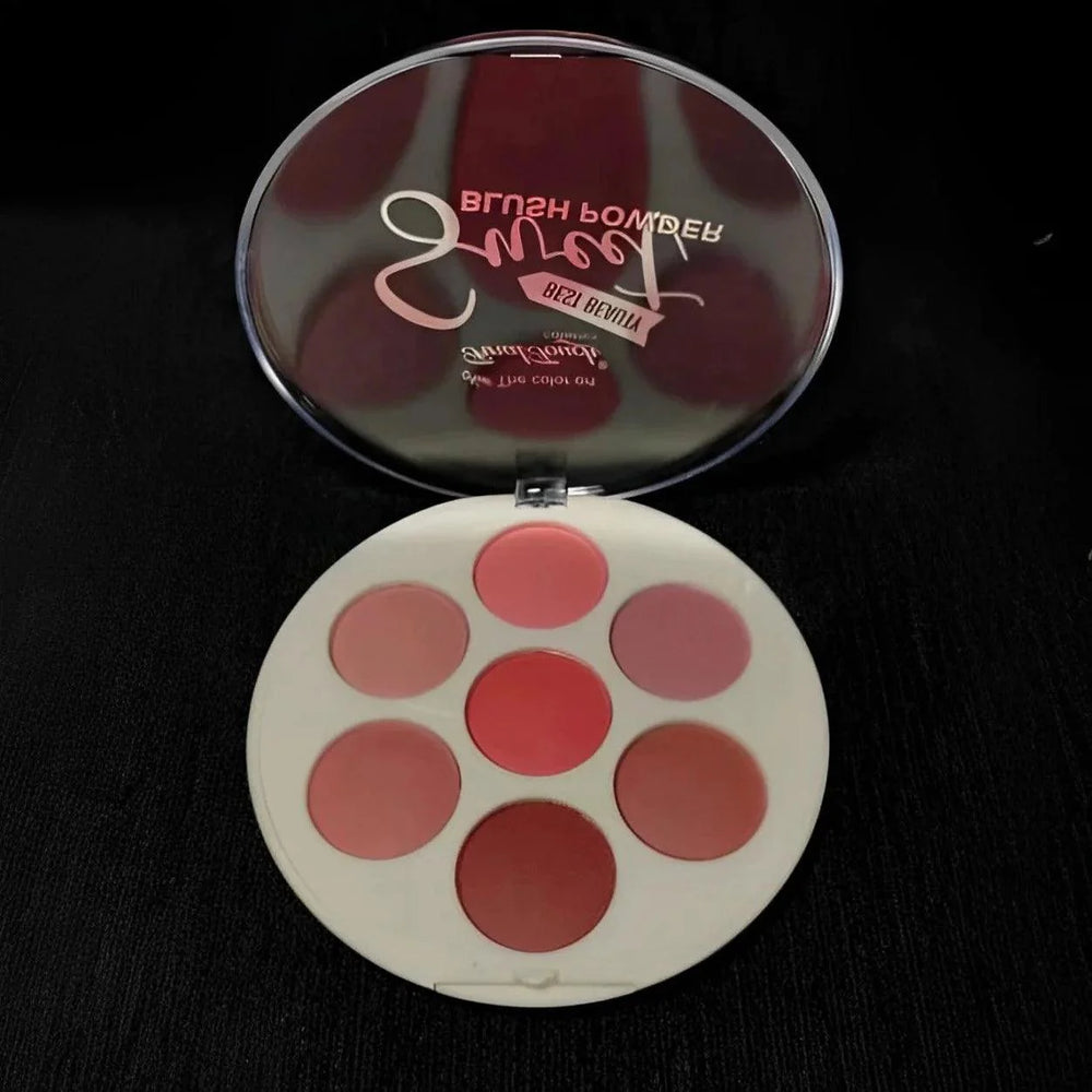 7 in 1 Final Touch Matte Blusher Palette Cosmia.pk