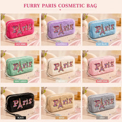 Cute Fluffy Makeup Organizer Pouch – Each Cosmia.pk