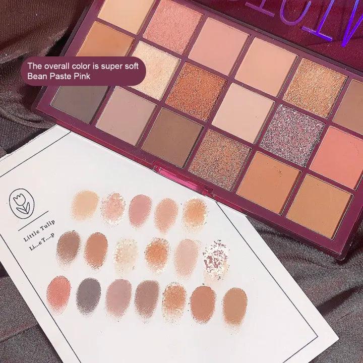 Huda Moji Eye Shadow Palette - 18 Colors Huda Moji