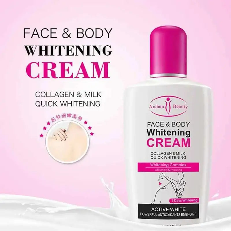 AICHUN BEAUTY Face &Body Whitening Cream - 120ml Aichun Beauty
