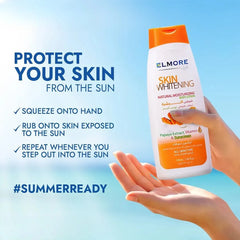 Elmore Papaya Skin Whitening Body Lotion- 250ml Elmore