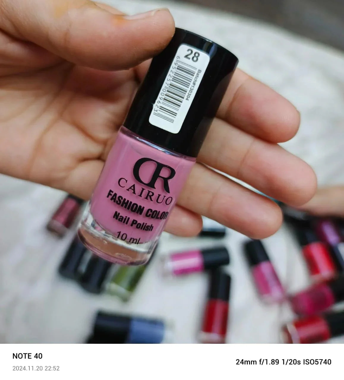 Cairuo Permanent Nail Polish CR