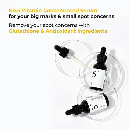Numbuzin - No.5 Vitamin Concentrated Serum 30ml Numbuzin