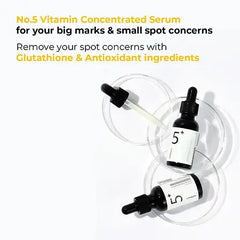 Numbuzin - No.5 Vitamin Concentrated Serum 30ml Numbuzin