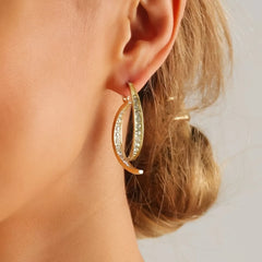 Double Layer Earrings Cosmia