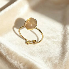 Cat eye Adjustable ring Cosmia
