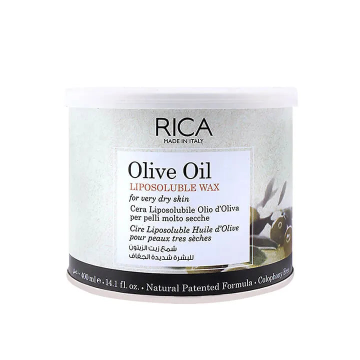 Rica Olive Oil Dry Skin Liposoluble Wax 400g rica