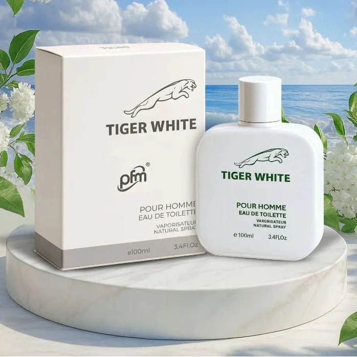 Tiger White Eau De Toilette for Men – 100ml Tiger White