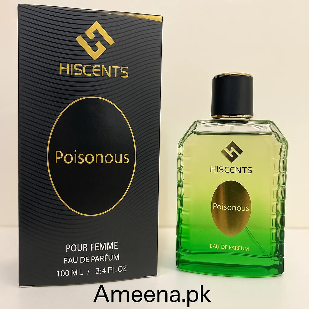 Hiscents Poisonous Pour Femme Perfume - 100ml Hiscents