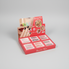 Romantic Myth Nail Art Press On Gel Nails - Each Box 12Pcs Romantic Myth