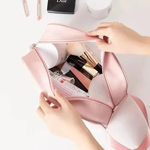 Women Portable Travel Wash Bag Transparent Waterproof Makeup Storage Cosmia