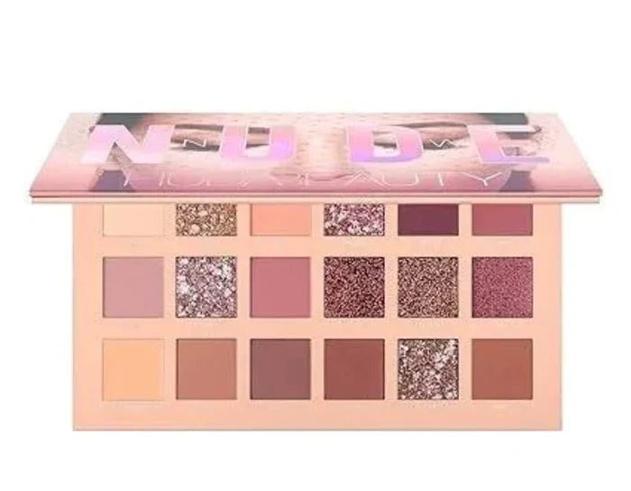 2 In 1 Nude Deal 12 Pcs Matte Lipgloss Set + Nude Palette 18 Colors Cosmia.pk