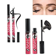 36H Longlasting Curl Waterproof Mascara With Sketch Eyeliner 36H
