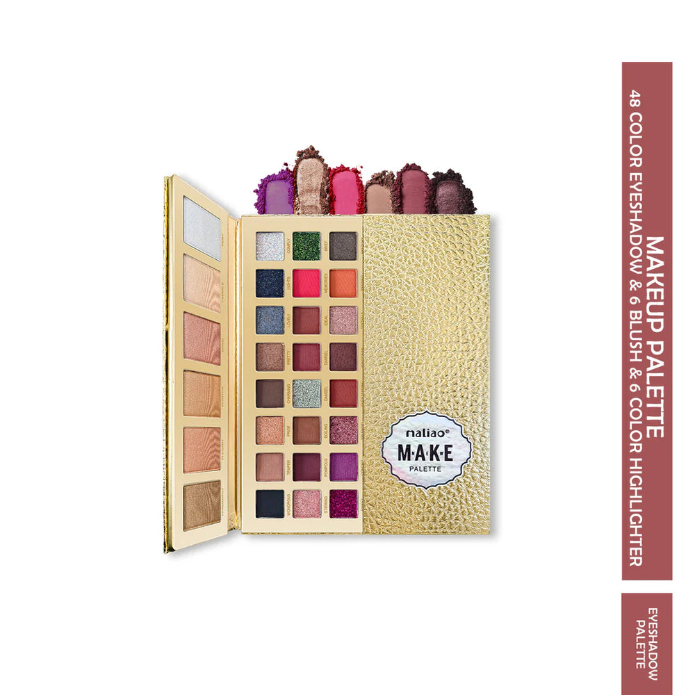 Maliao Professional 48 Color Makeup Eyeshadow Palette Maliao