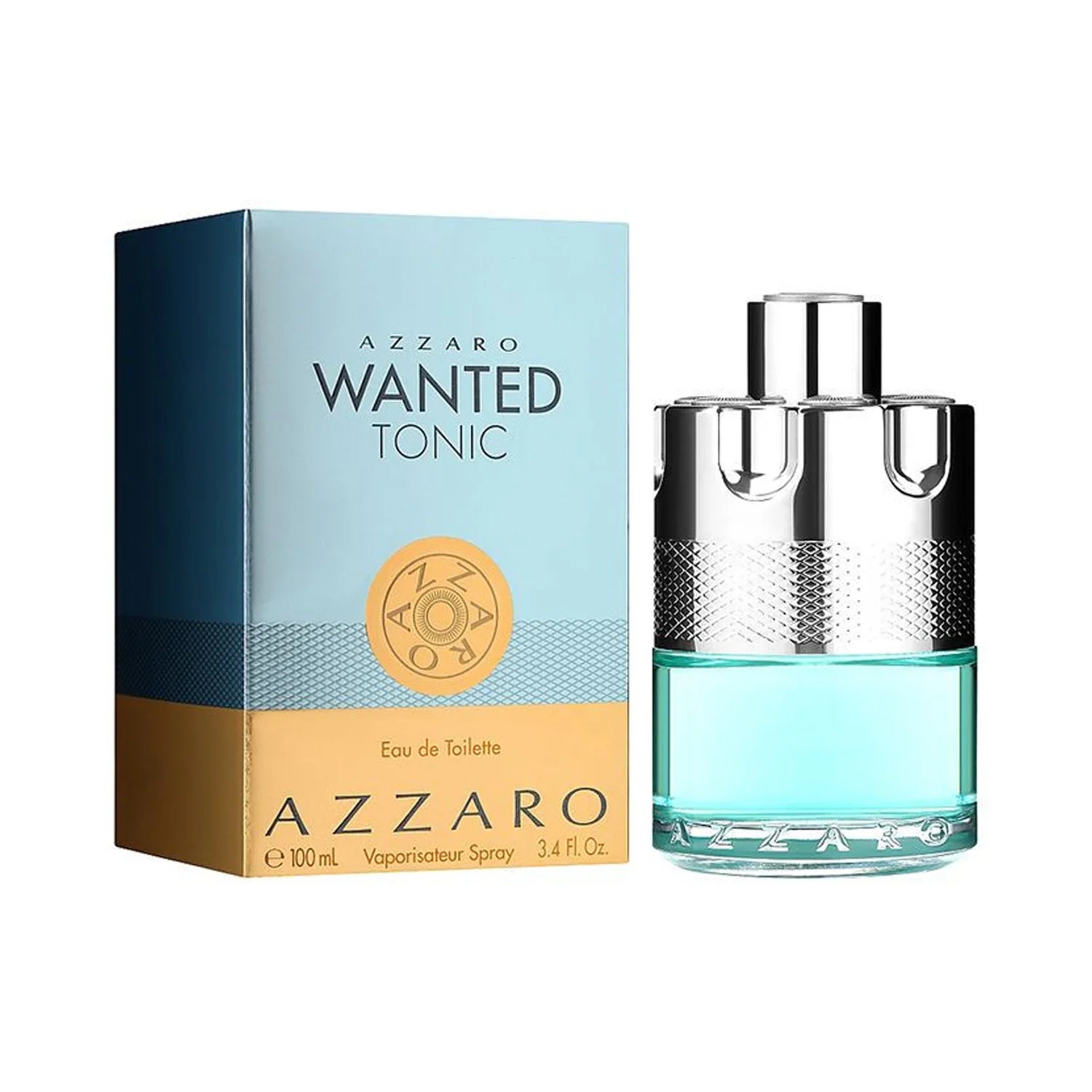 Azzaro Wanted Tonic Eau De Toilette for Men – 100ml Azzaro