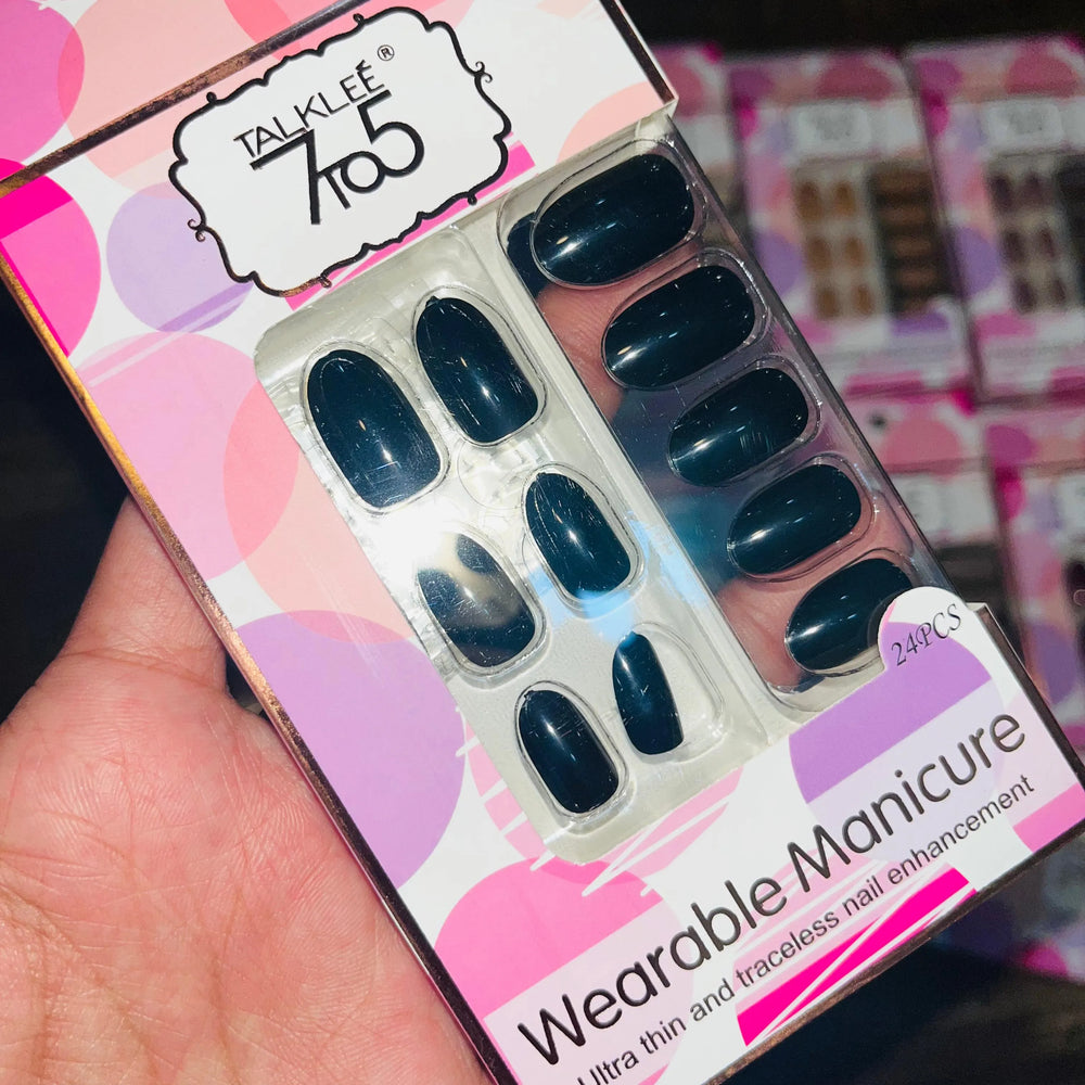7To5 Talklee Wearable Artifical Nails With Free Stickers Talklee