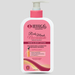 Jessica Rich Musk Niacinamide Serum Burst Hand & Body Lotion - 420ml Jessica