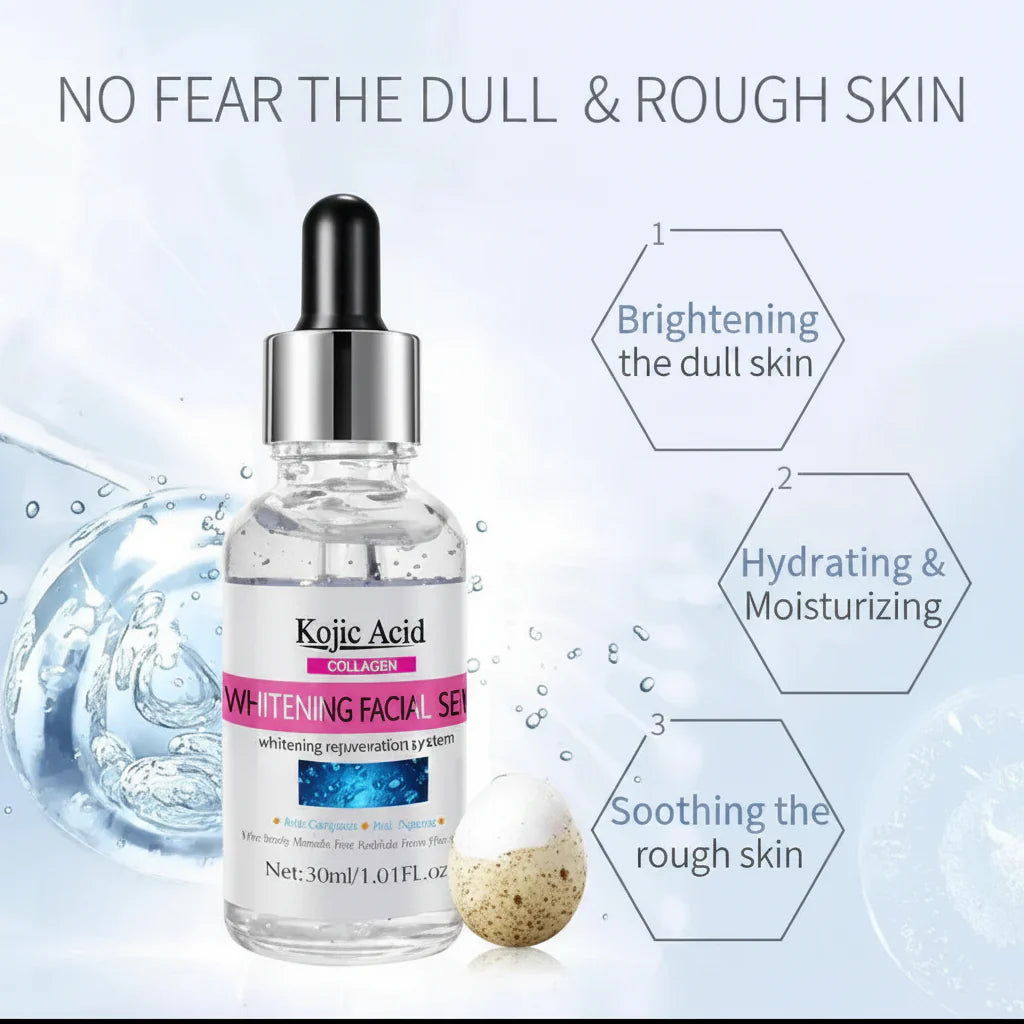 Kojic Acid Whitening Facial Serum - 30ml Kojic