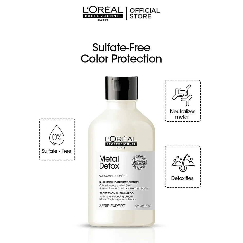 L'Oreal Professionnel Serie Expert Metal Detox Shampoo 300 ML – Loreal Professional