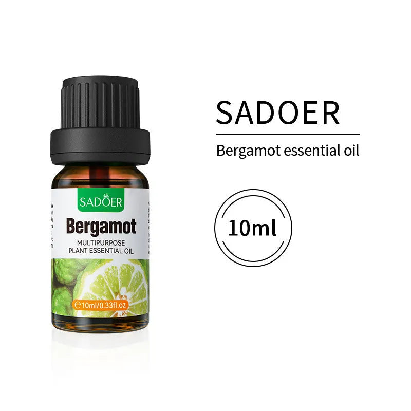 SADOER Bergamot Multipurpose Plant Essential Oil 10ml Sadoer
