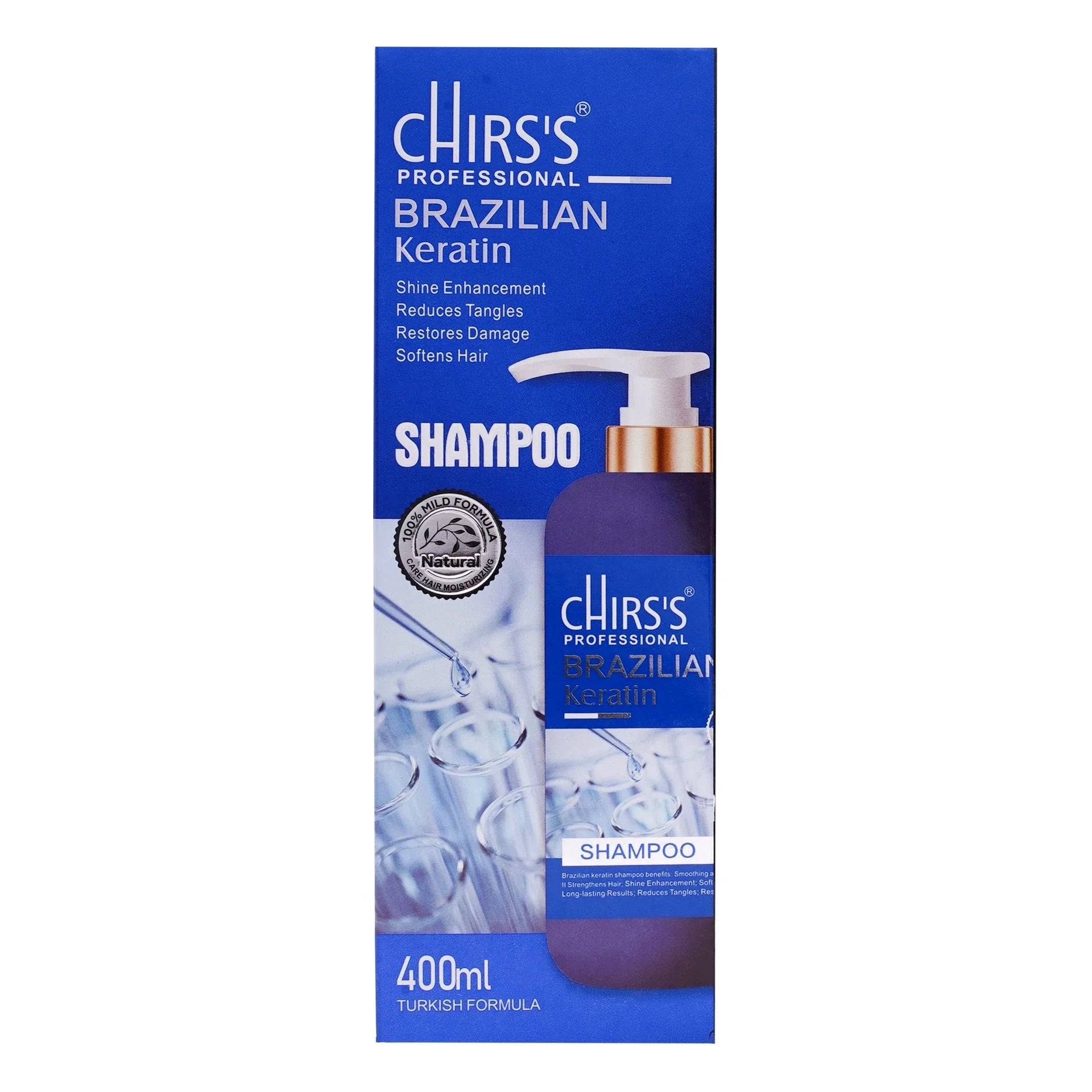 Chirs's Professional Brazelian Keratin Shampoo - 400ml Chirs's