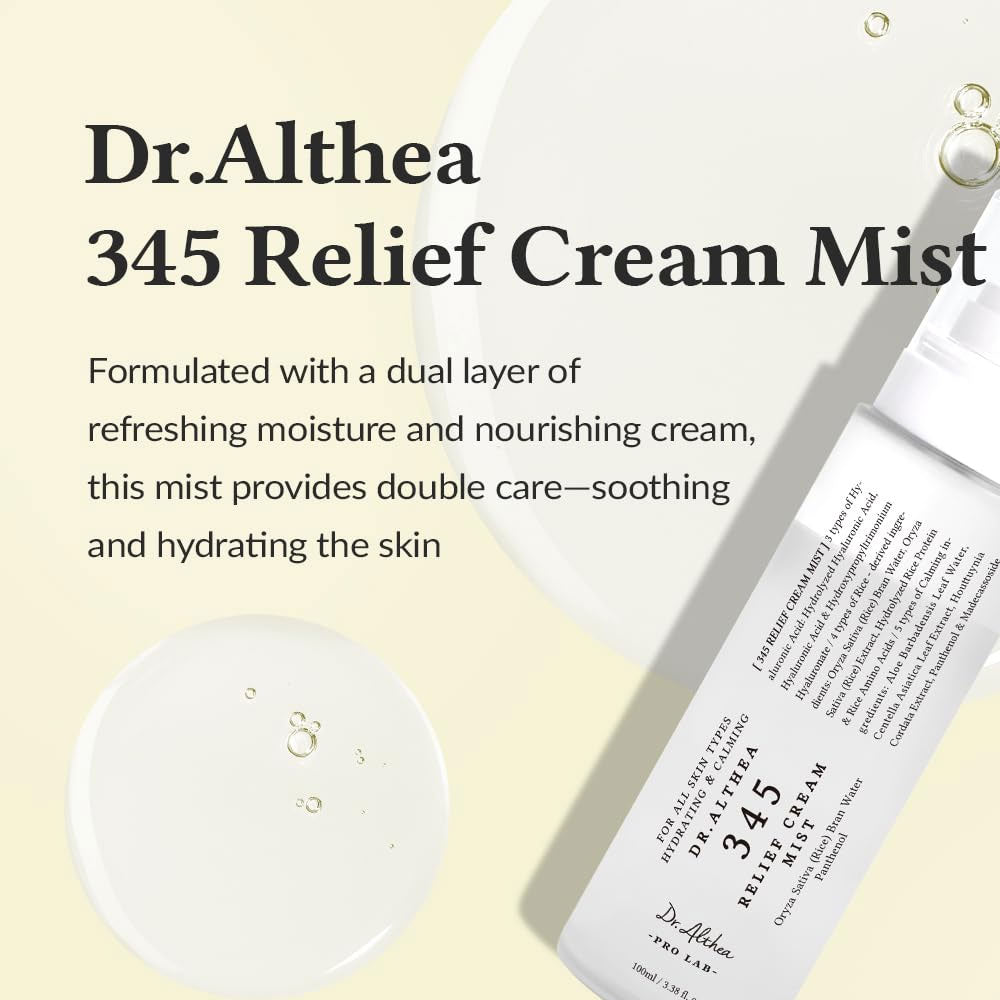 Dr. Althea - 345 Relief Cream Mist 60ml Cosmia
