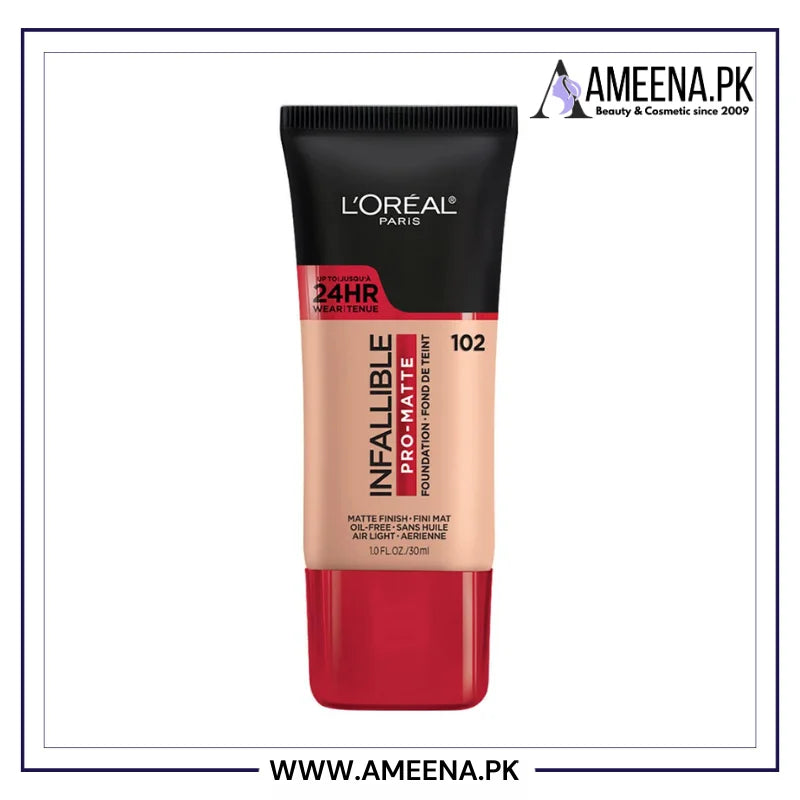 L'Oreal Paris Infallible Pro-Matte Liquid Longwear Foundation Loreal Paris