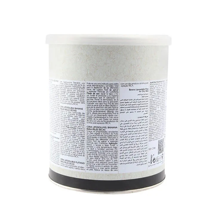 Rica Banana Dry Skin Liposoluble Wax Rica