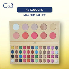 48 Colors Cvb Eyeshade + Highlighter+ Blusher CVB
