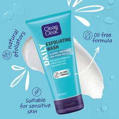 CLEAN & CLEAR Exfoliating Daily Wash - 150ml Clean & Clear