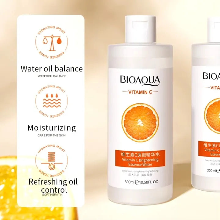 Bioaqua Vitamin C Skin Brightening Essence Water - 300ml Bioaqua