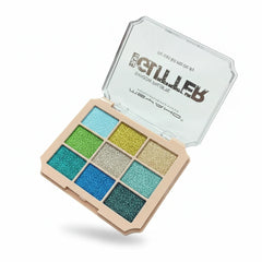 Msyaho Glitter Eyeshadow Palette - 9 Colors MSYAHO