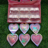Mocallure blue berry highlighter (6 Pcs) Set
