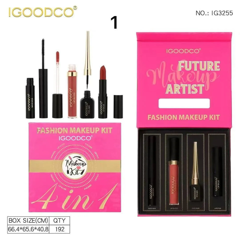 Igoodco 4-in-1  Fashion Makeup Kit Igoodco