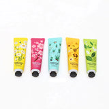 5Pcs / Lot Plant Extract Fragrance Hand Cream Set
