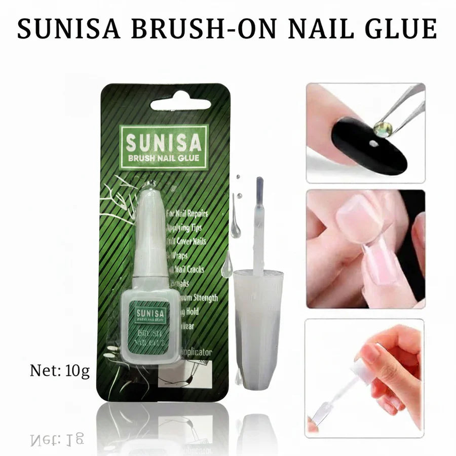 Sunisa Brush On Nail Glue (Professional Strength) Sunisa