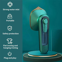 Portable Mini Electric Steam Iron Handheld Garment Steamer Cosmia.pk