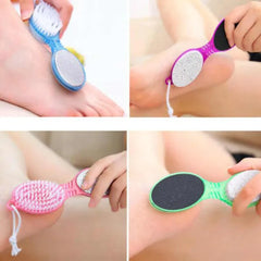 4 In 1 Foot Scrubber With Pedicure And Manicure Callus remover Cosmia.pk