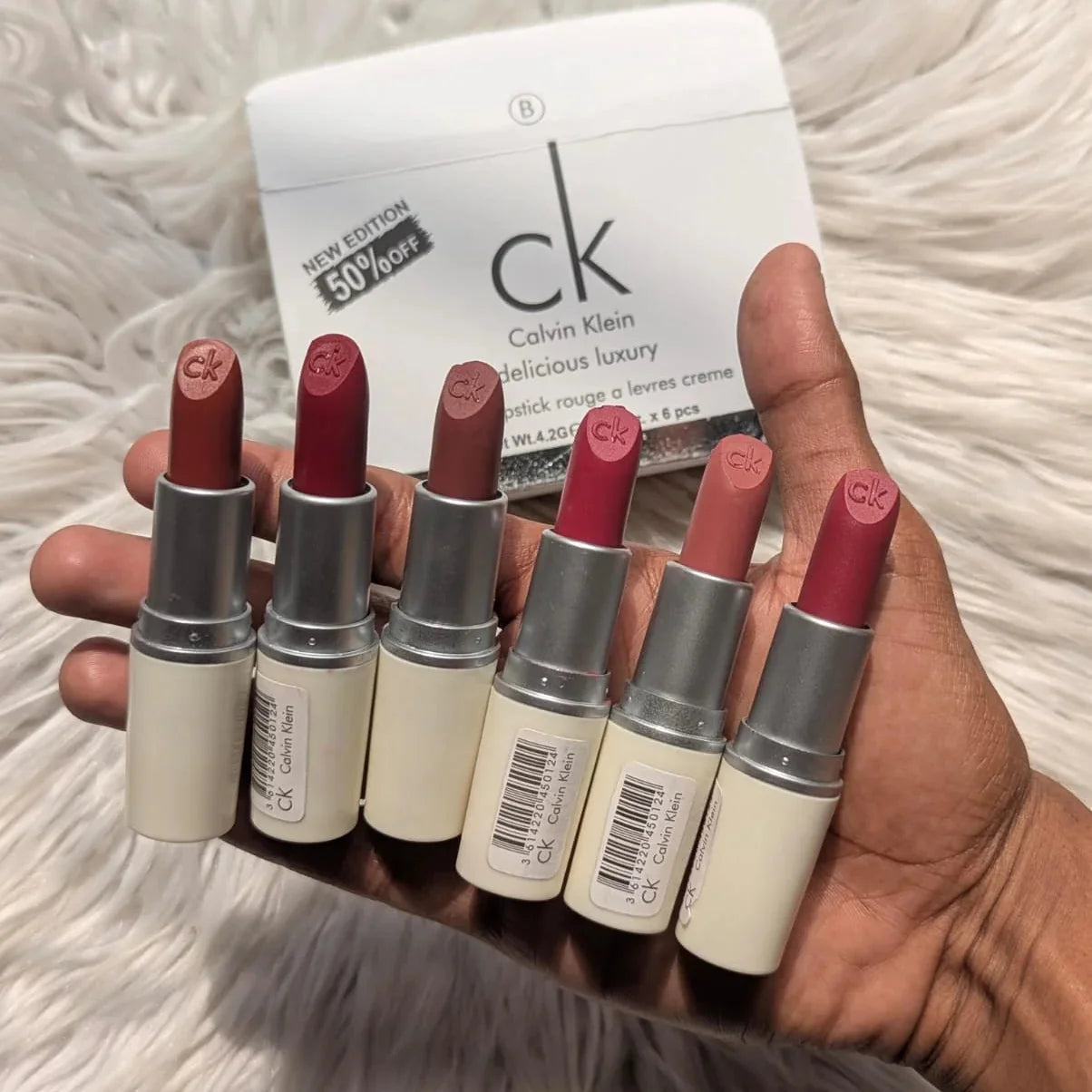 CALVIN KLEIN CK One Pure Color Lipstick - Pack of 6 Calvin Klein