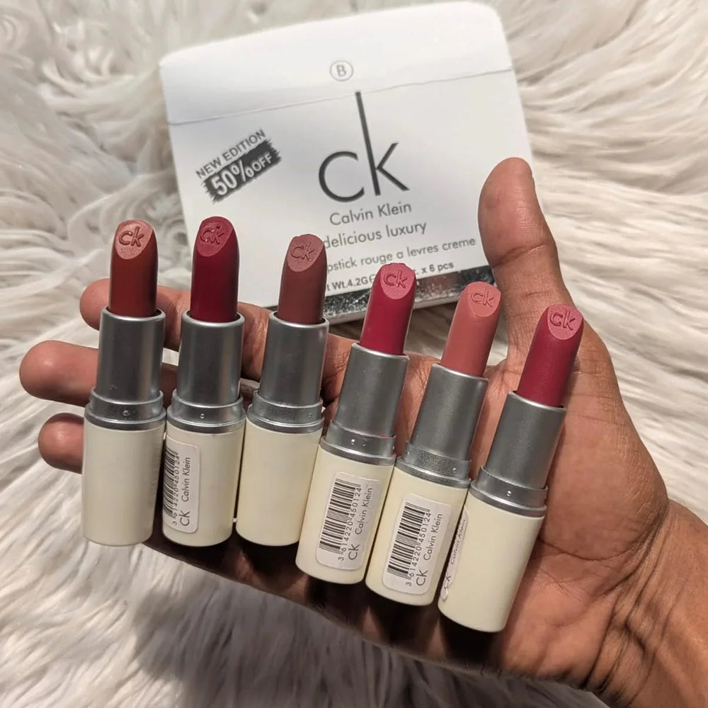 CALVIN KLEIN CK One Pure Color Lipstick - Pack of 6 Calvin Klein